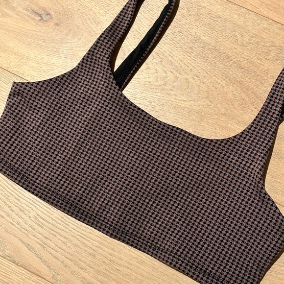 ALO Yoga Other - Alo Houndstooth Sports Bra